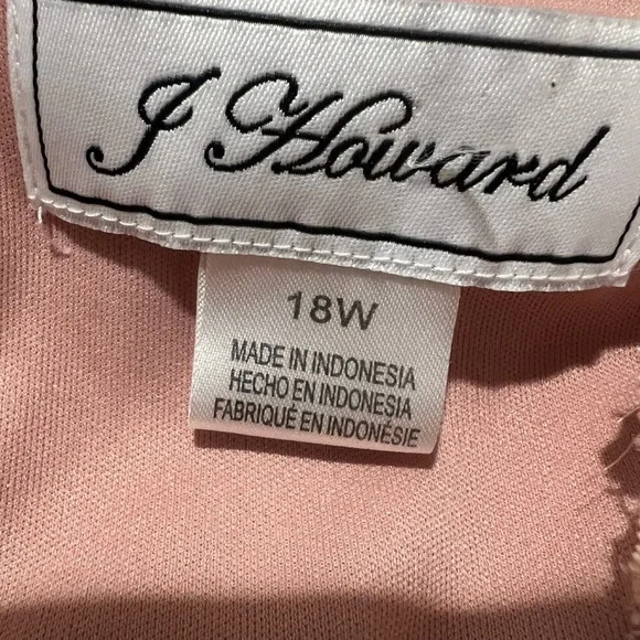 J Howard Elegant Pink Floral Lace Women’s Dress Wedding Guest - Picture 2 of 9